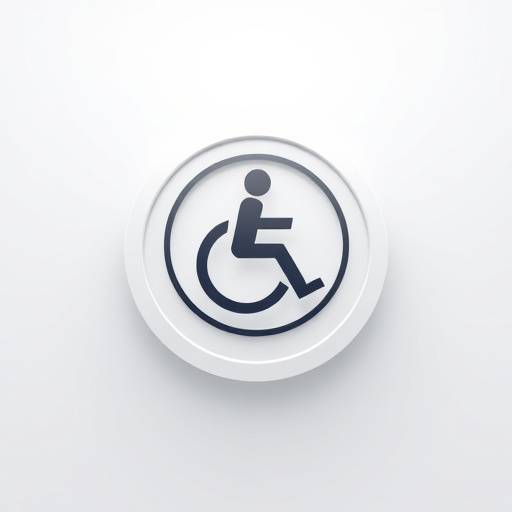 Accessibility icon - A figure representing a person within a circle