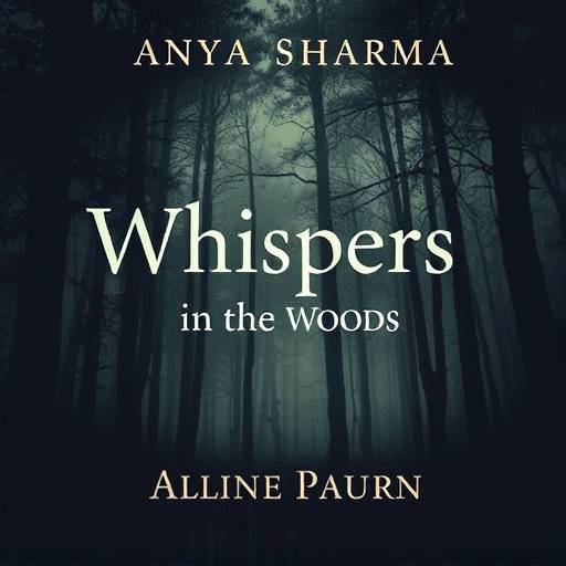 Finished project album cover for 'Whispers in the Woods' by Anya Sharma