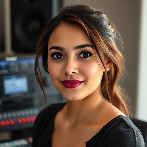 Photo of Olivia Reyes, senior producer and mixing engineer.