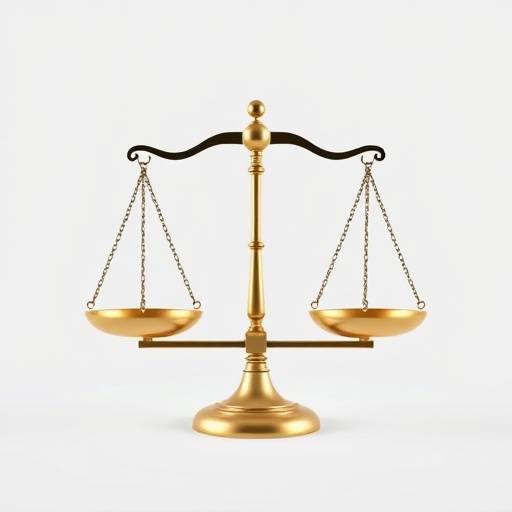 Terms and Conditions icon - a balanced scale symbolizing legal agreements